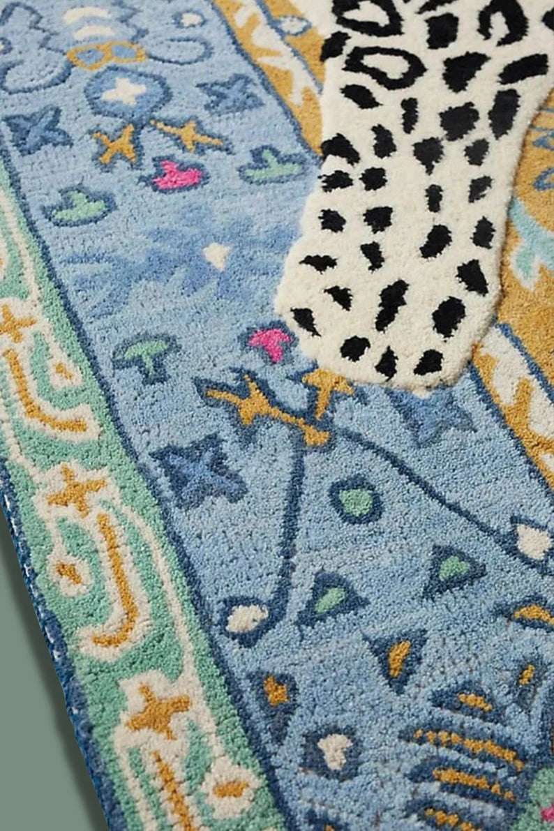 Persian Leopard Handmade Rug