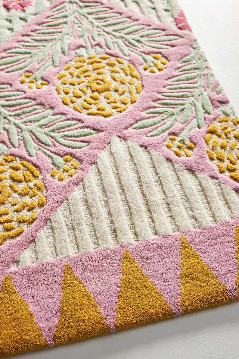 Sunshine Garden Handmade Rug