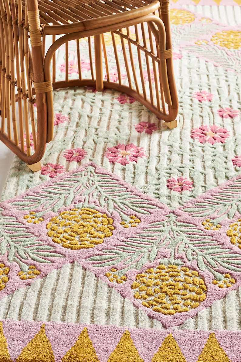 Sunshine Garden Handmade Rug