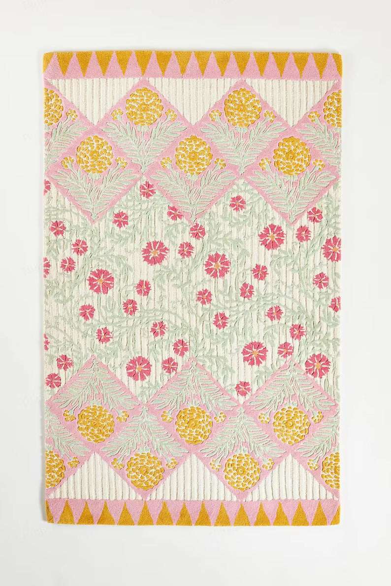 Sunshine Garden Handmade Rug