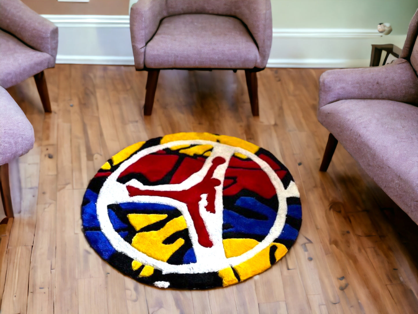 Air Jordan Jumpman Round Rug
