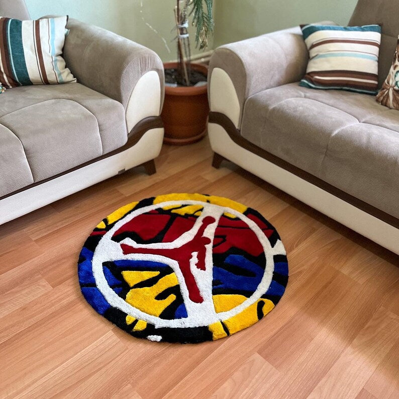 Air Jordan Jumpman Round Rug