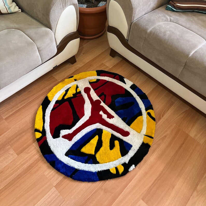 Air Jordan Jumpman Round Rug