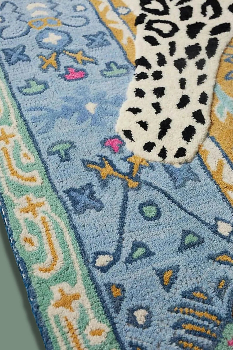 Persian Leopard Handmade Rug