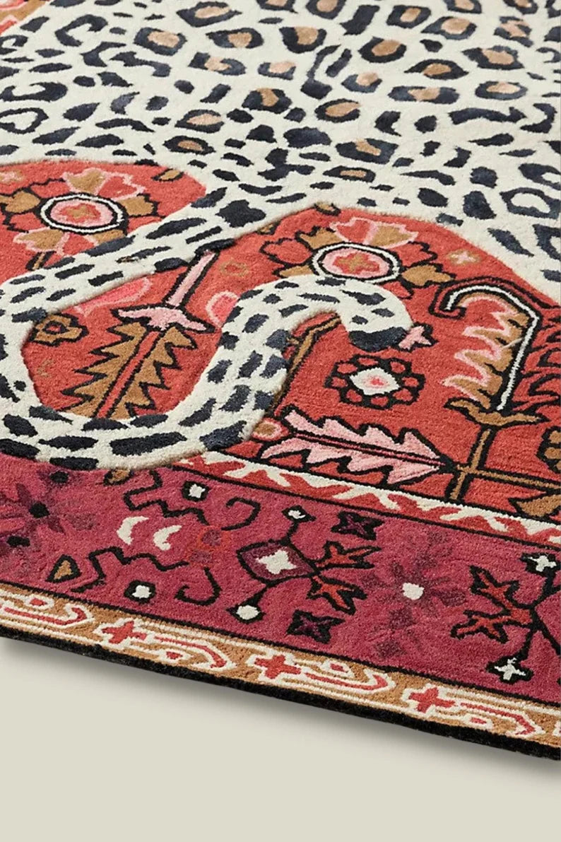 Persian Leopard Handmade Rug