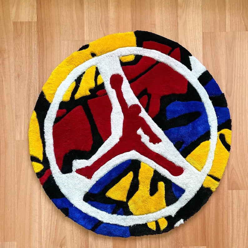 Air Jordan Jumpman Round Rug