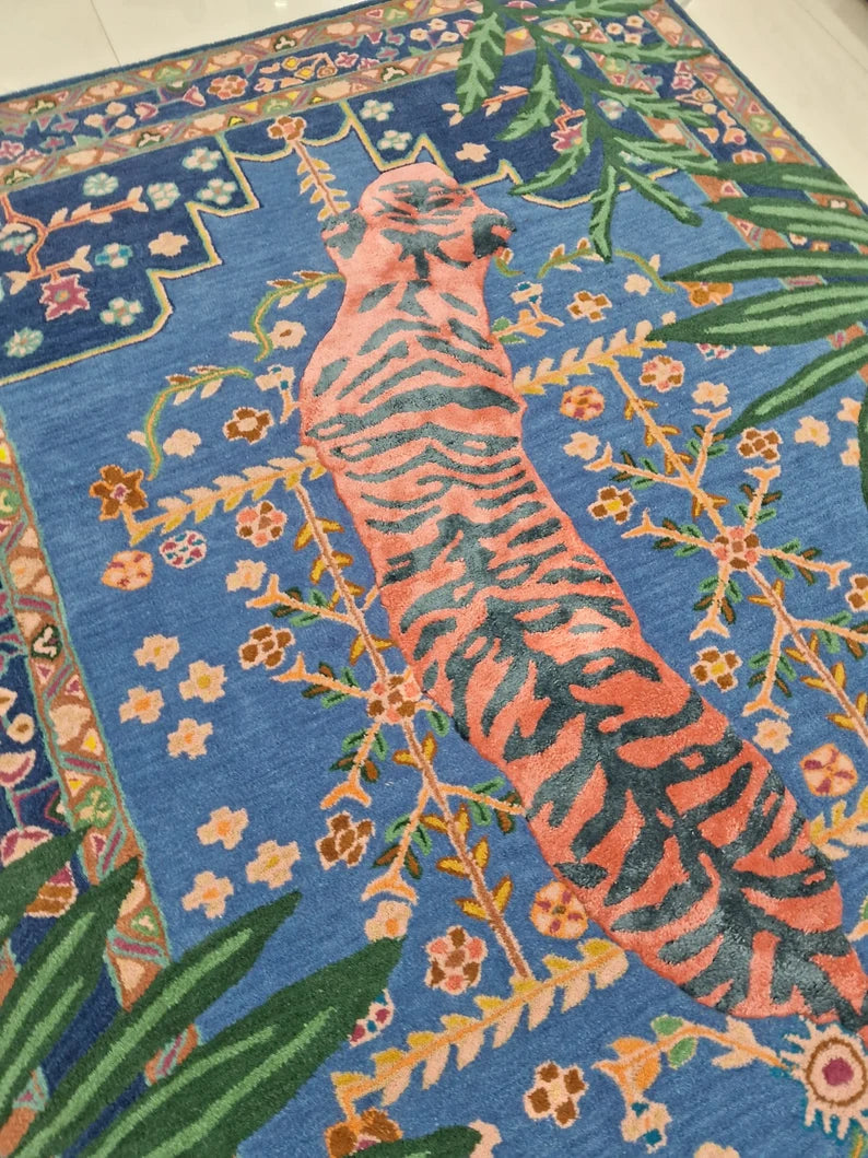 Tiger Harmony Handmade Area Rug