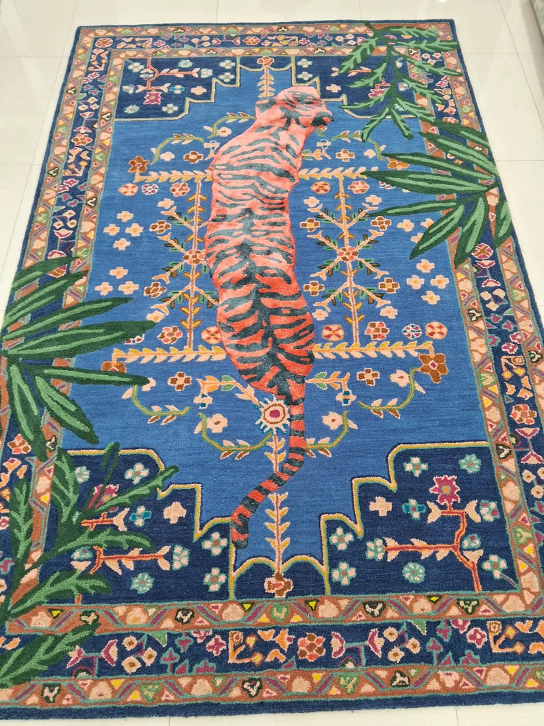 Tiger Harmony Handmade Area Rug