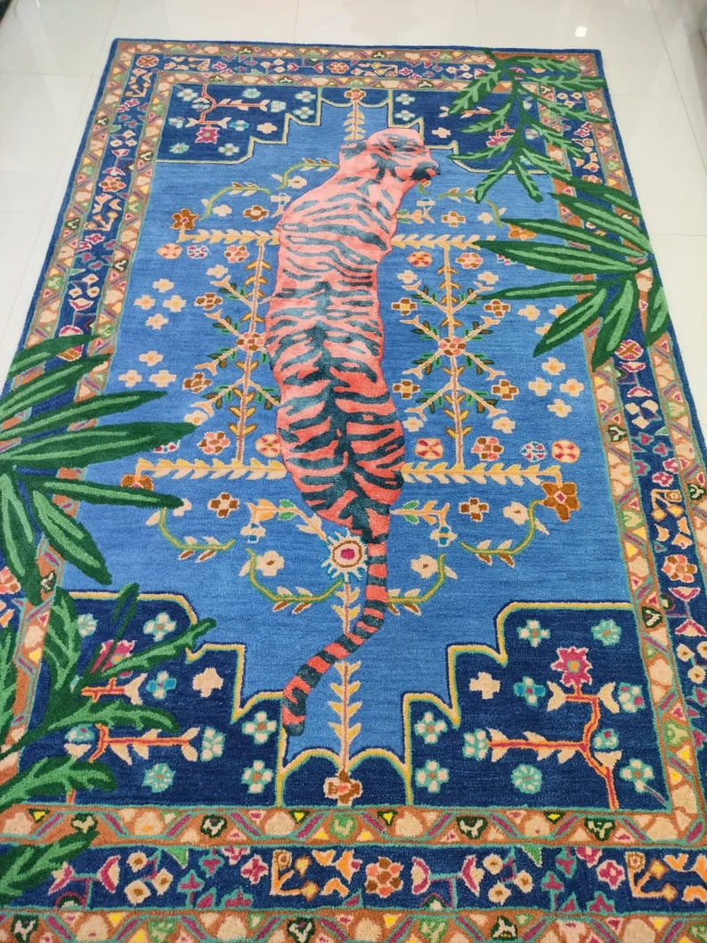 Tiger Harmony Handmade Area Rug