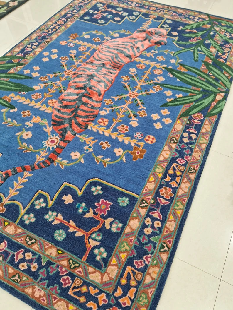 Tiger Harmony Handmade Area Rug