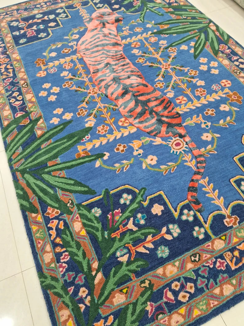 Tiger Harmony Handmade Area Rug