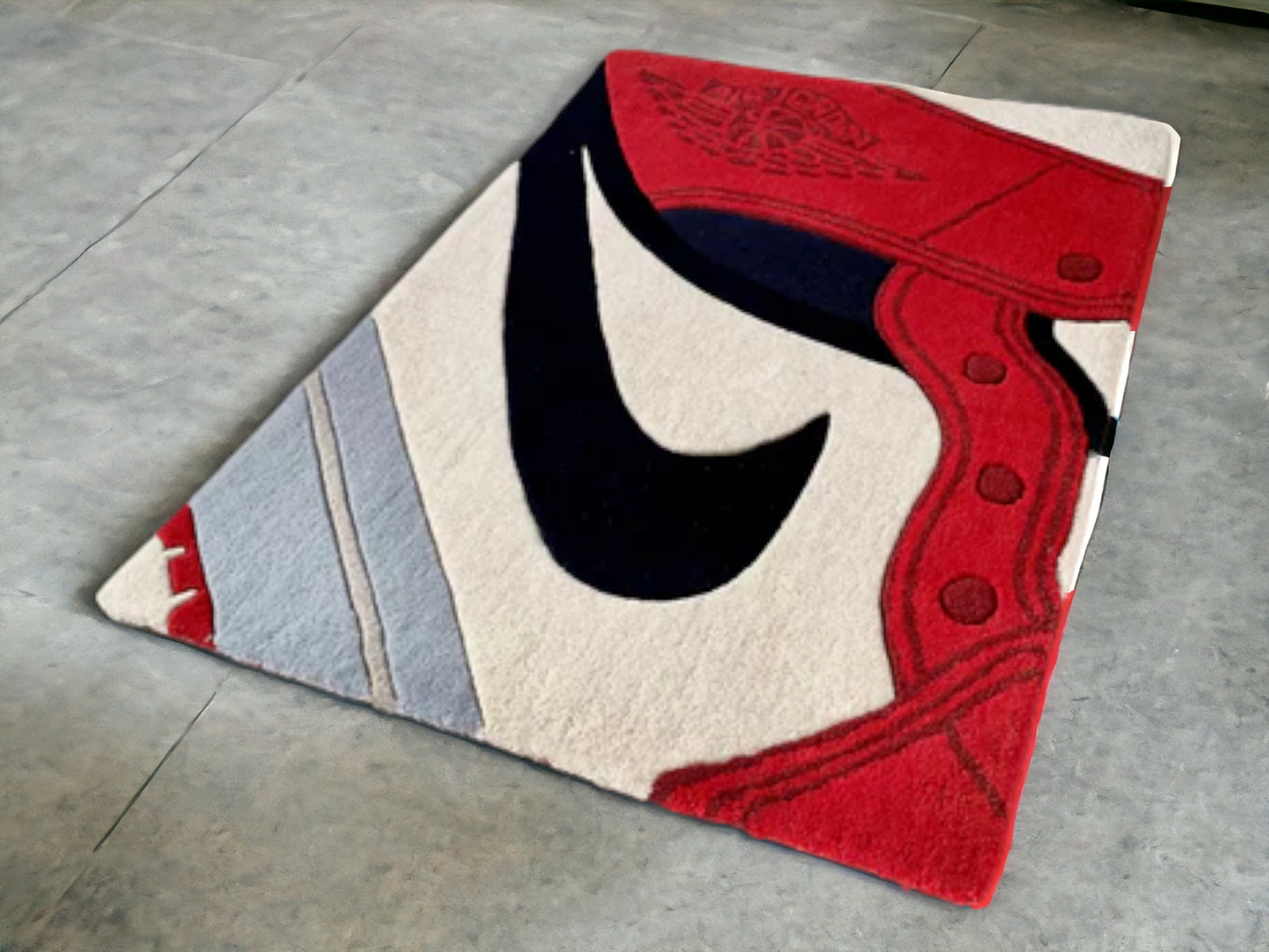 Air Jordan 1 Red Inspired Rug