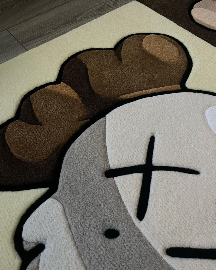 Modern KAWS Area Rug