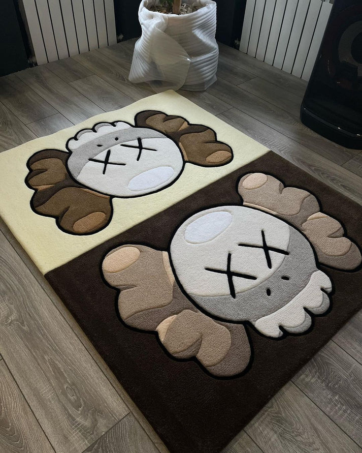 Modern KAWS Area Rug