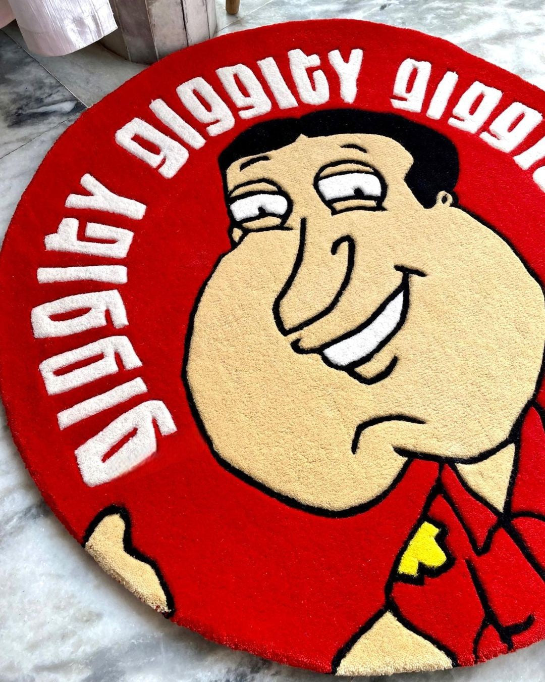 The Family Guy Quagmire Rug