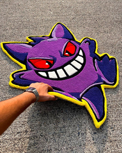 Genger Pokemon Handmade Rug
