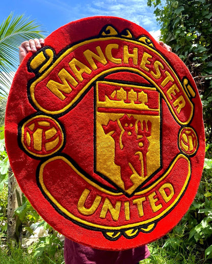 Manchester United Football Club Logo Rug