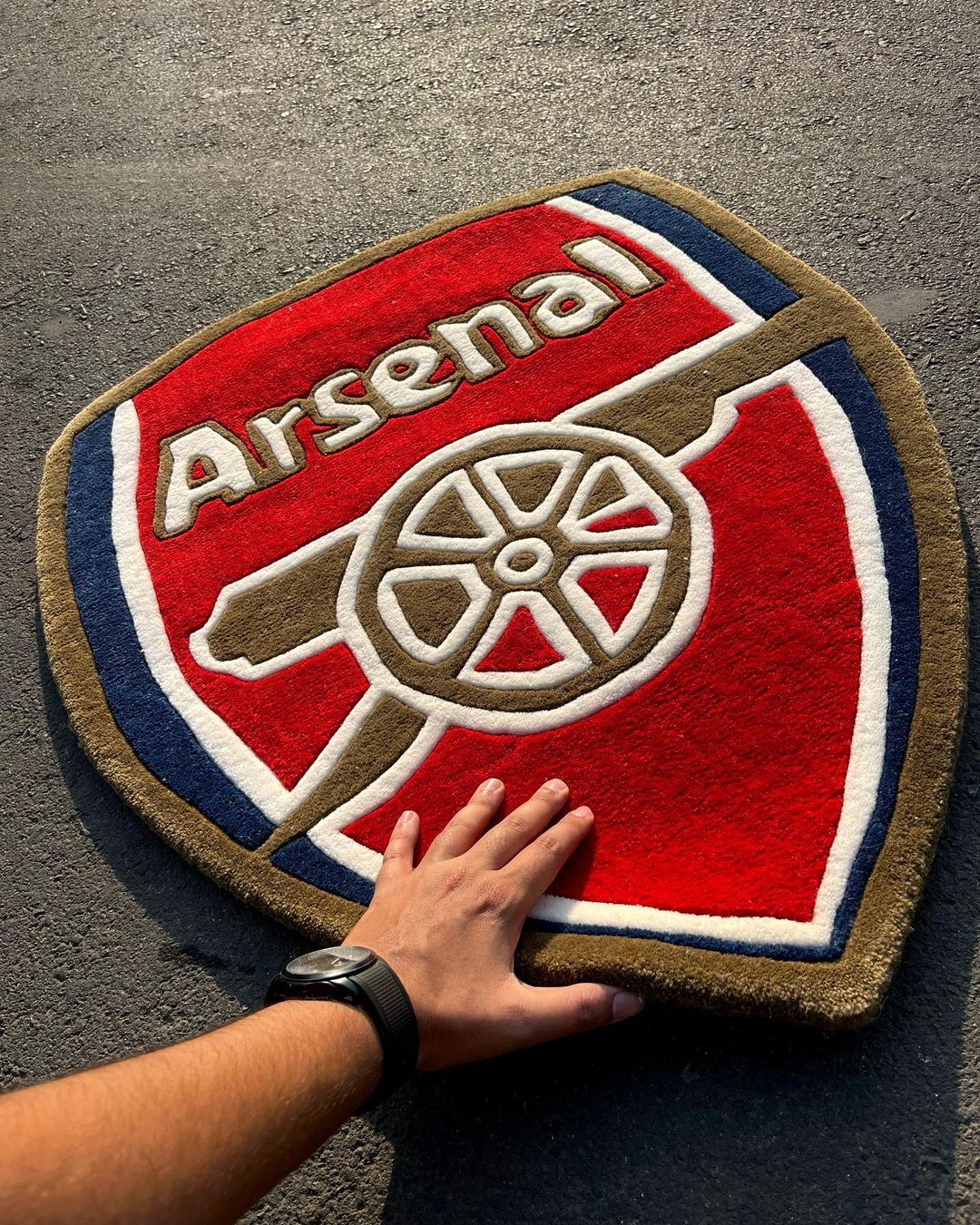 Arsenal Football Club Logo Rug