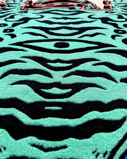 Tiger Blue Handmade Rug