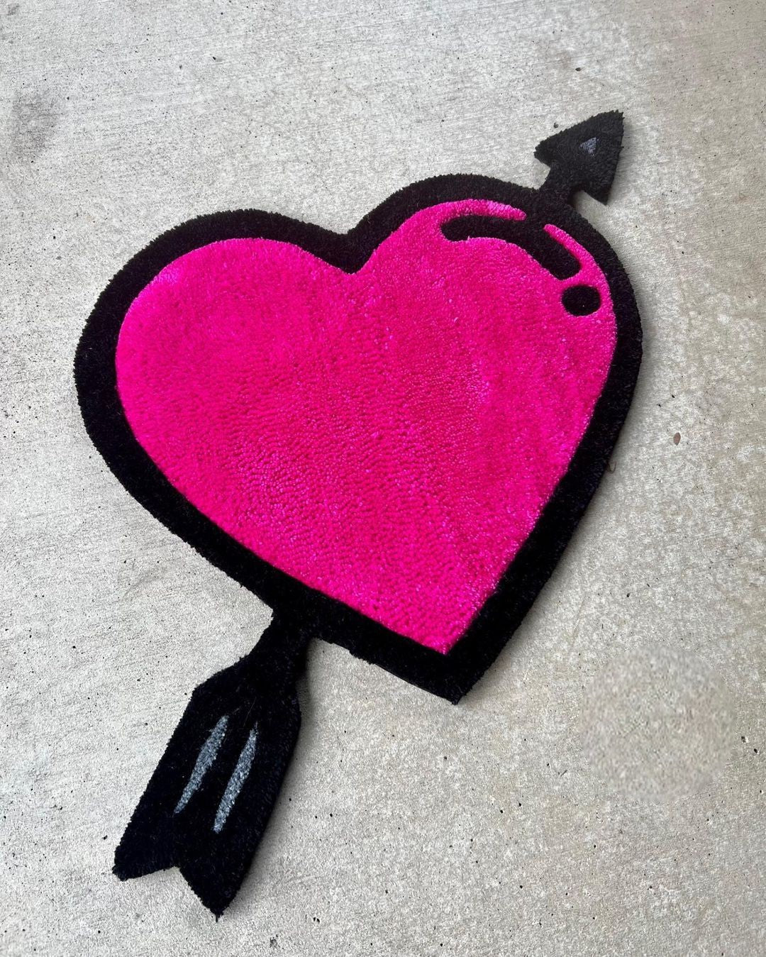 Heart Shape Love Rug