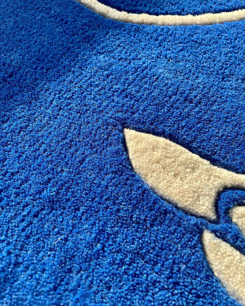 Nike Cactus Jack & Jordan Inspired Blue Runner Rug