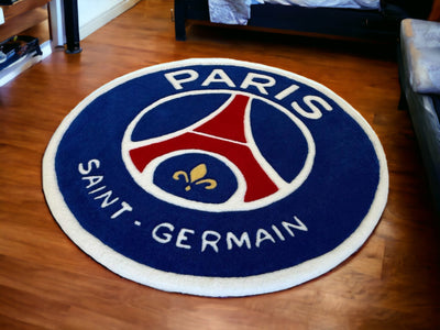 PSG Football Club Logo Rug