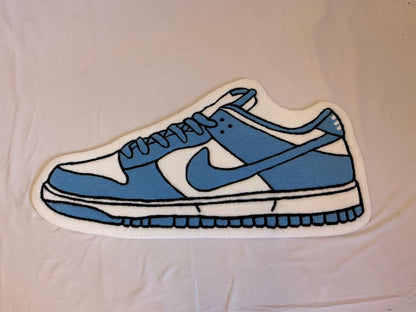 Sneakerhead Nike Blue Shoe Rug
