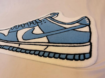 Sneakerhead Nike Blue Shoe Rug