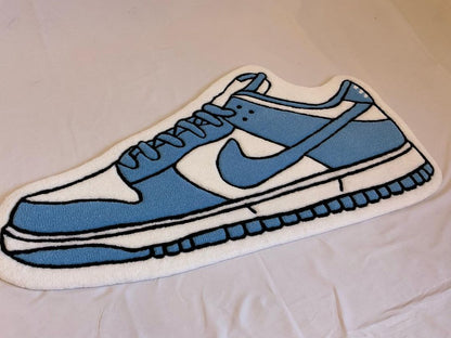 Sneakerhead Nike Blue Shoe Rug