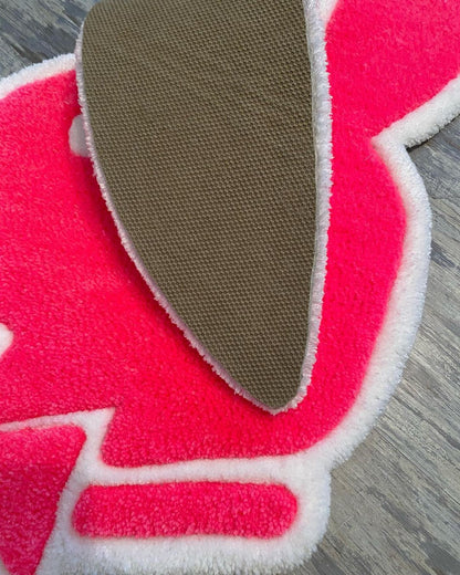 Playboy Rabbit Inspired Rug