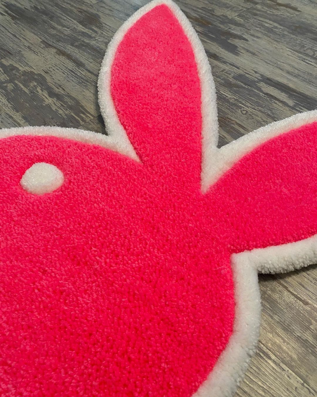 Playboy Rabbit Inspired Rug