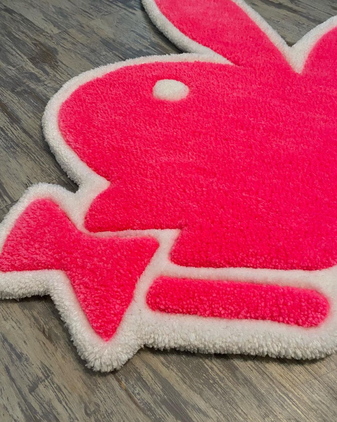 Playboy Rabbit Inspired Rug