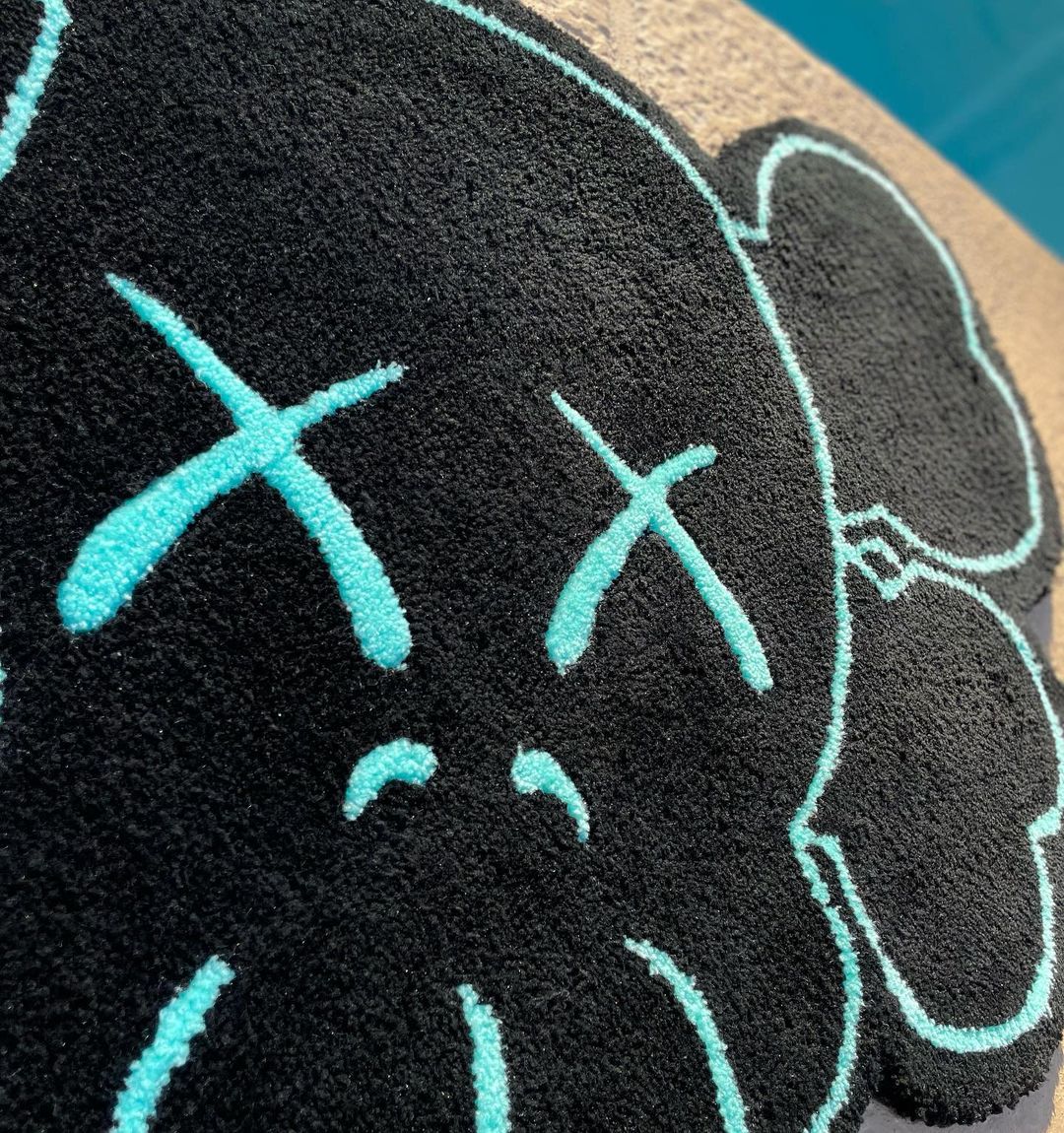 KAWS-Inspired Rug