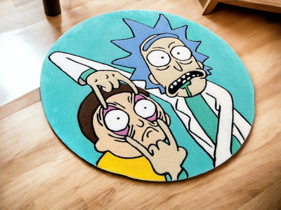 Rick and Morty Rug