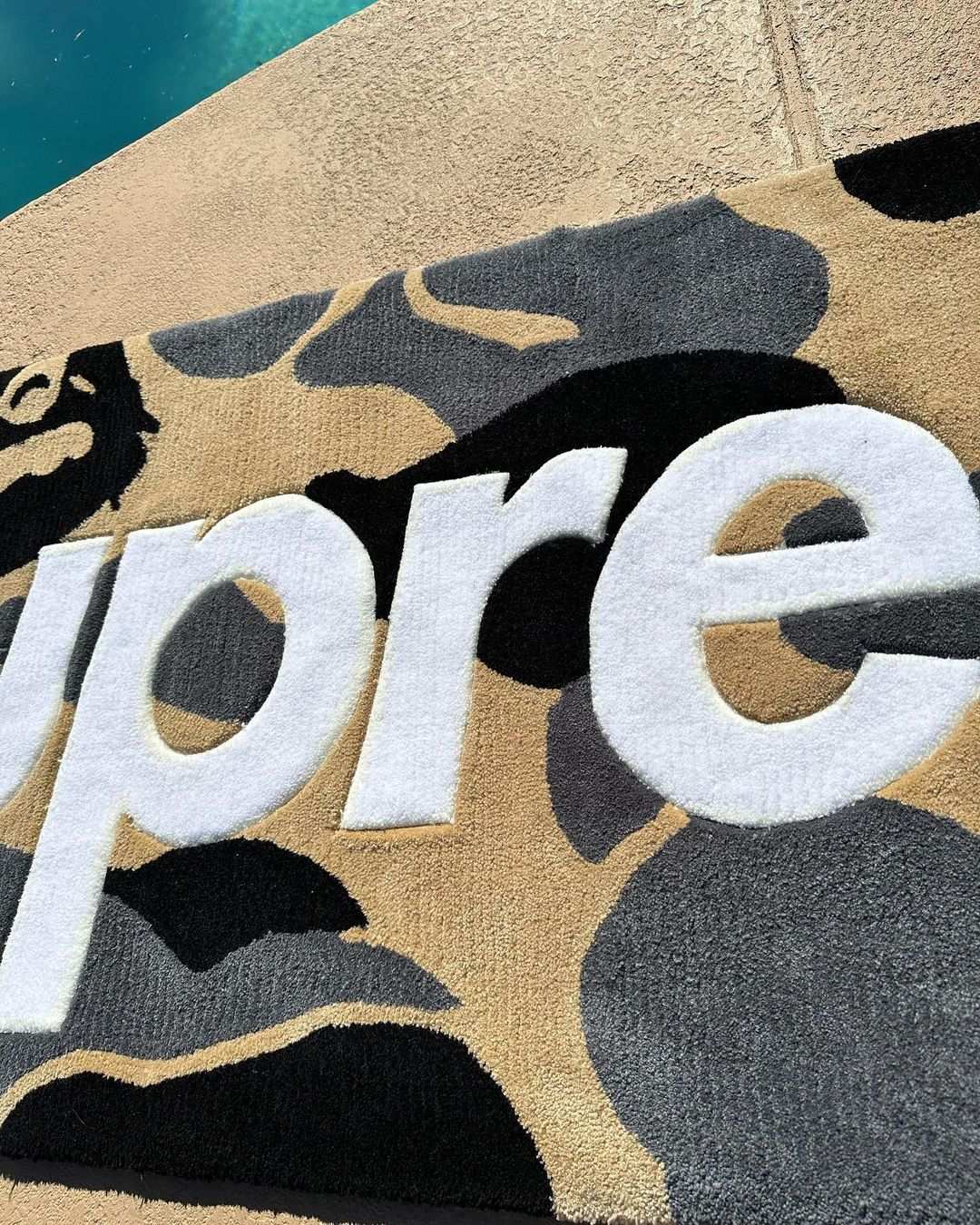 Supreme Inspired Handmade Rug