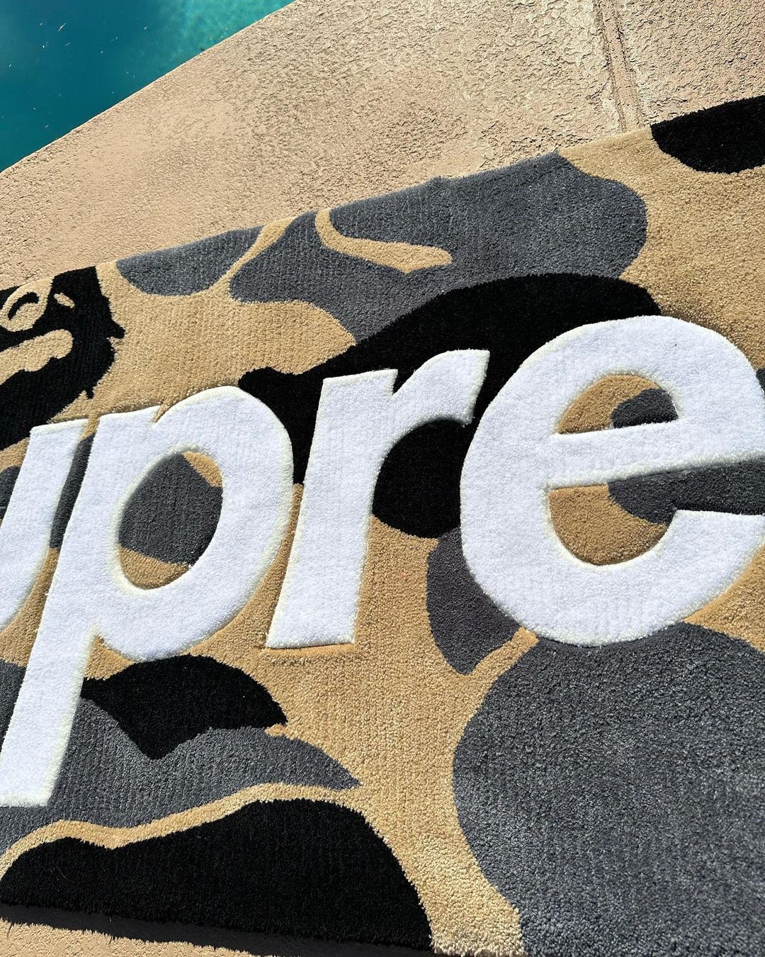 Supreme Inspired Handmade Rug