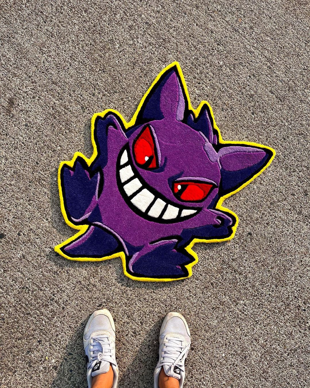 Genger Pokemon Handmade Rug