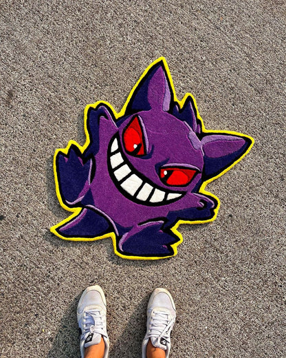 Genger Pokemon Handmade Rug