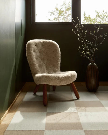Checkered Box Flatweave Handwoven Area Rug