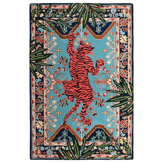 Jungle Majesty Handmade Rug