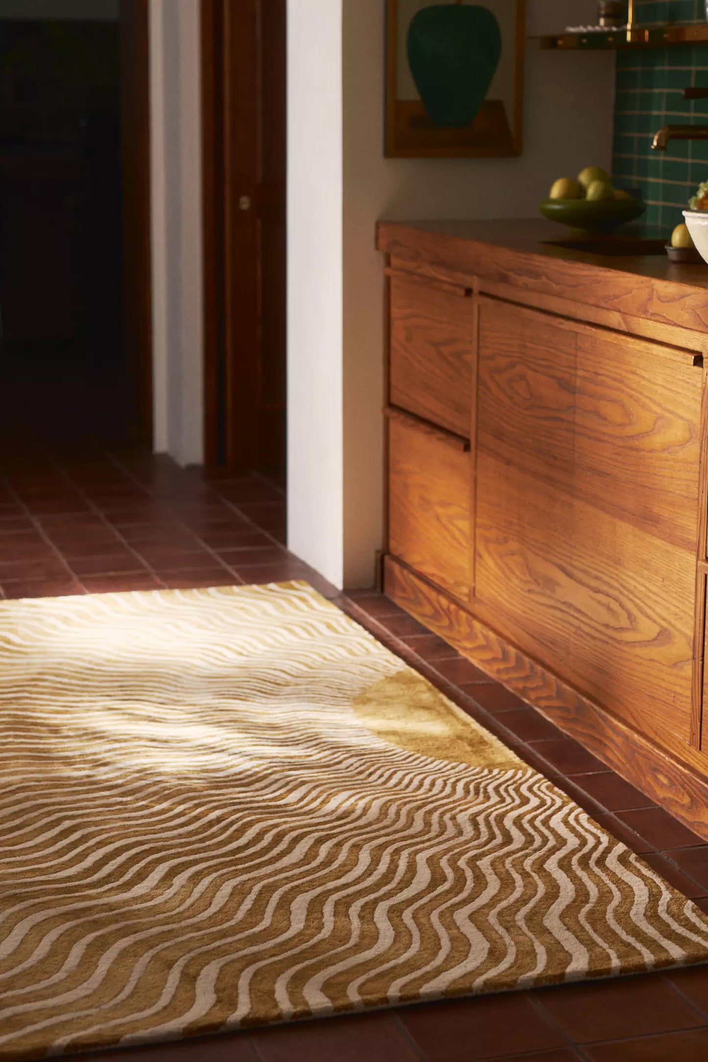 Golden Ray Handmade Rug