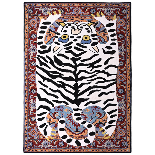 Persian x Tiger Handmade Area Rug