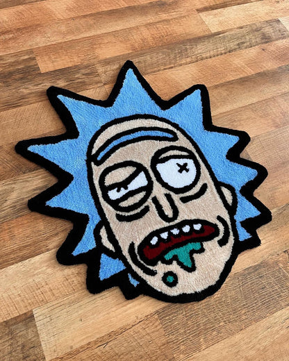 Rick and Morty Handmade Rug