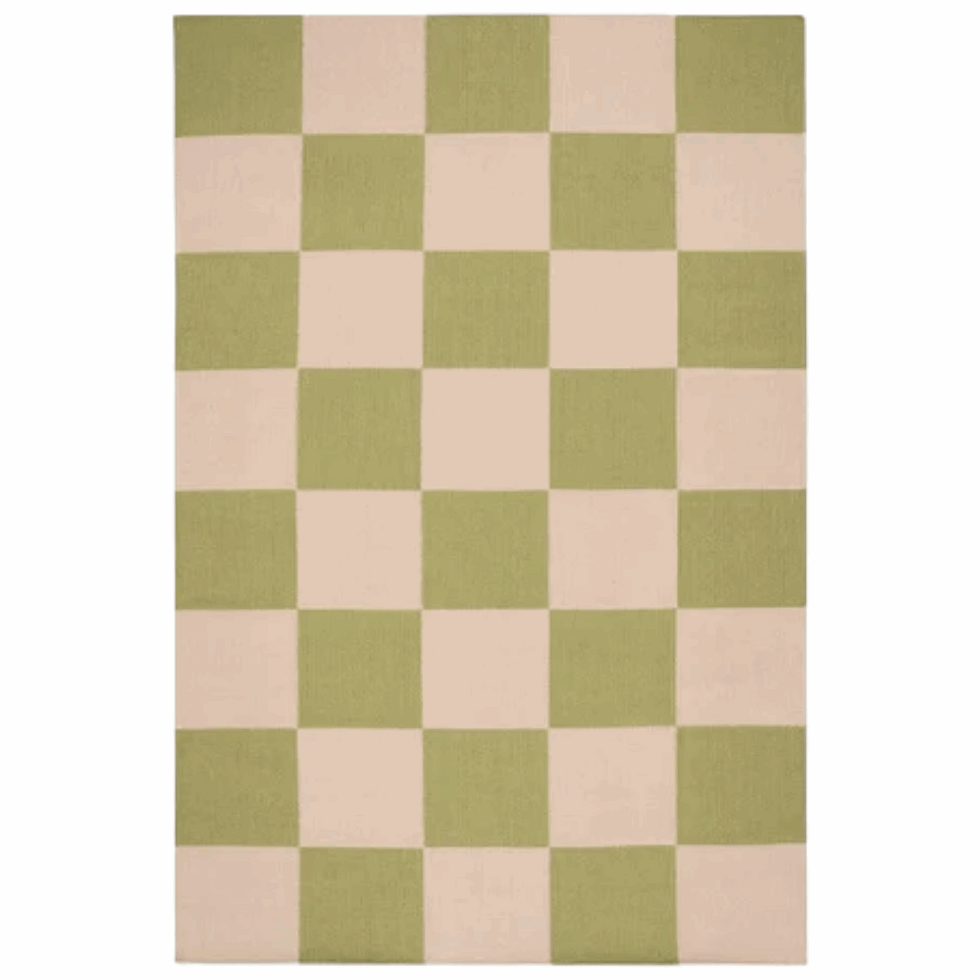Checkered Box Flatweave Handwoven Area Rug