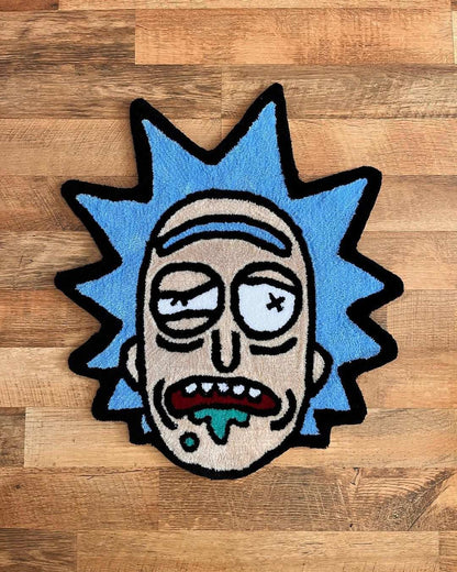 Rick and Morty Handmade Rug