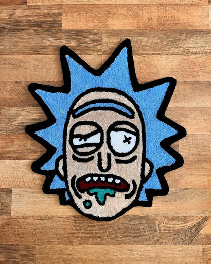 Rick and Morty Handmade Rug