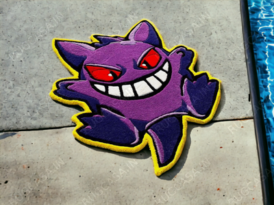 Genger Pokemon Handmade Rug