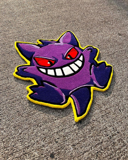 Genger Pokemon Handmade Rug