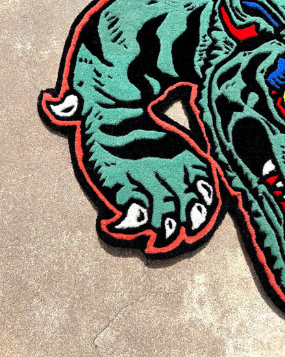 Tiger Blue Handmade Rug