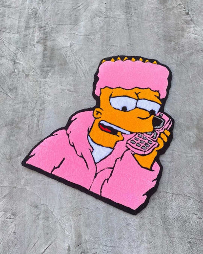 Bart Simpson Handmade Rug
